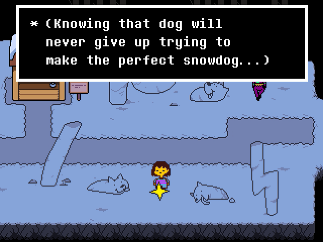 Undertale Lesser Dog Sculptures