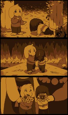 Asriel and Chara